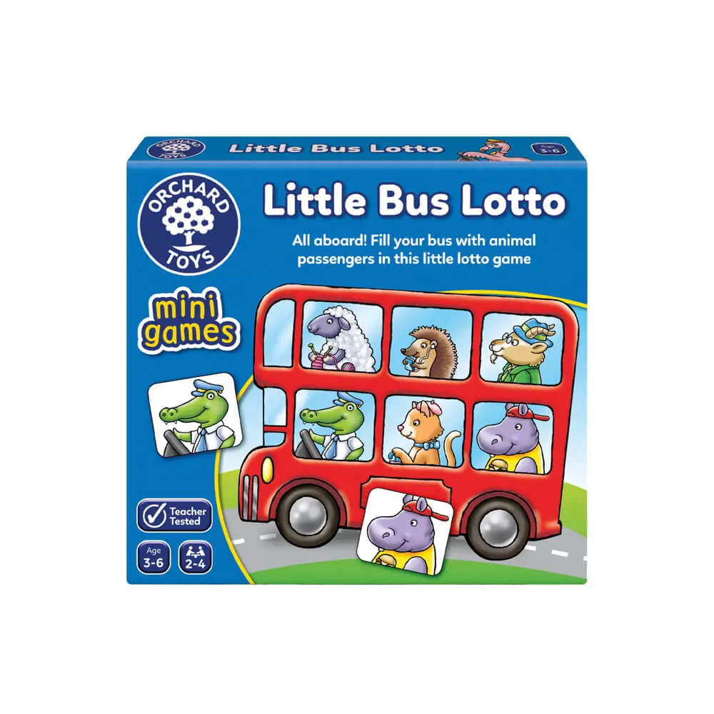 Orchard Toys Little Bus Lotto Mini Games